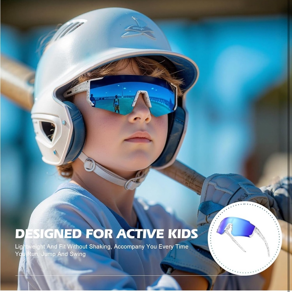 Kids baseball Sunglasses NWT